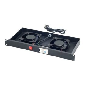 GERMA GM-FAN2AT - 2 FAN STANDING TYPE 220 VOLT ANALOGUE THERMOSTAT CONTROLLED FAN MODULE