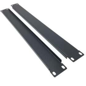 GERMA GM.KPN01U.C1 - 01U 19 INCH BLANK PANEL (RAL9005-BLACK)