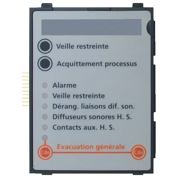 ESSER Module à 1 unité de gestion d’alarme pour le CMSI 8000Module M1UGA, 1 fonction UGA pour CMSI 8000.Part-No.: 783251