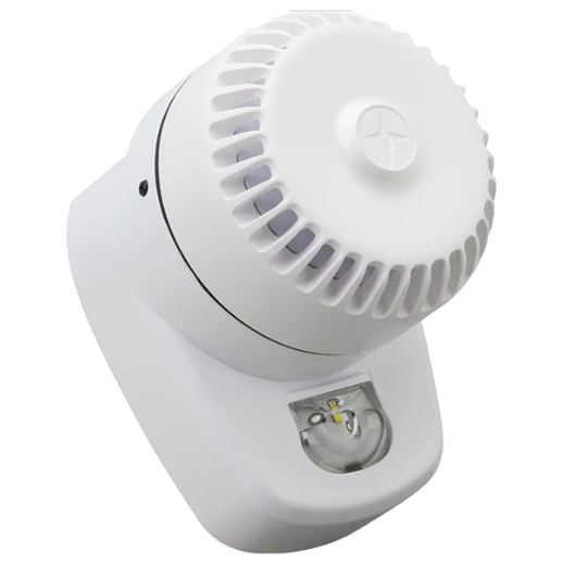 ESSER Diffuseur combiné sonore de classe B et lumineux flash rouge pour montage au mur IQ8S RB