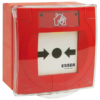 ESSER Déclencheur manuel adressable IQ8MCP avec membrane, IP 66