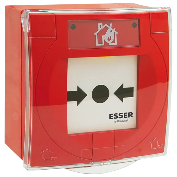 ESSER Déclencheur manuel adressable IQ8MCP avec membrane, IP 66