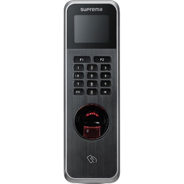 SUPREMA Pointeuse biométrique v2 à technologie «badge 13,56Mhz, Code, empr. »