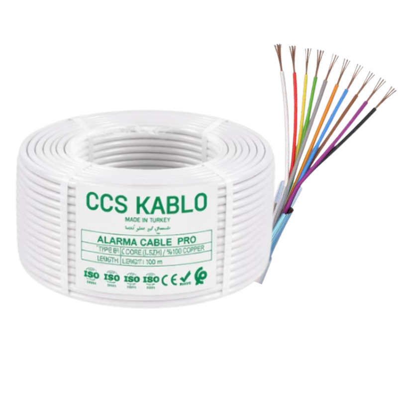 CCS KABLO – Câble d’Alarme Blanc Certifié 100 m