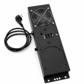 GERMA GM-FANW1AT - 1 FAN WALL TYPE 220 VOLT ANALOGUE THERMOSTAT CONTROLLED FAN MODULE