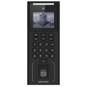 HIKVISION Terminal de control d'accès 4 technologies (face , empreinte badge)