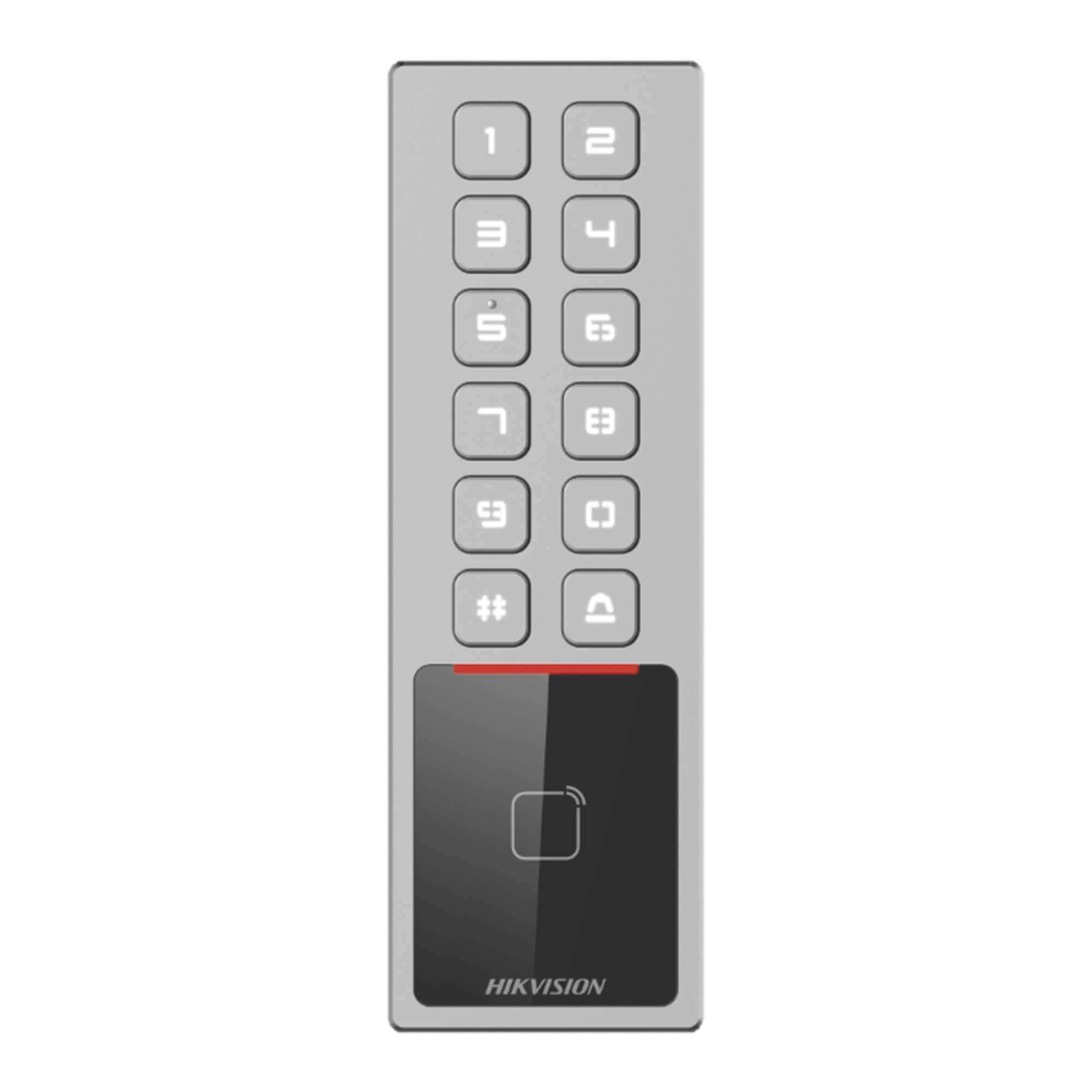 HIKVISION Terminal de control d'acces et de pointage empreinte et badge Mifaire
