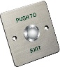 HIKVISION Bouton poussoir en plaque rectangulaire main libre Hikvision
