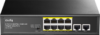 CUDY 8-Port 10/100M PoE+ Switch with 2 Gigabit Uplink Ports 120W