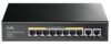 CUDY 8-Port Gigabit PoE+ Switch with 2 Gigabit Uplink Ports 120W