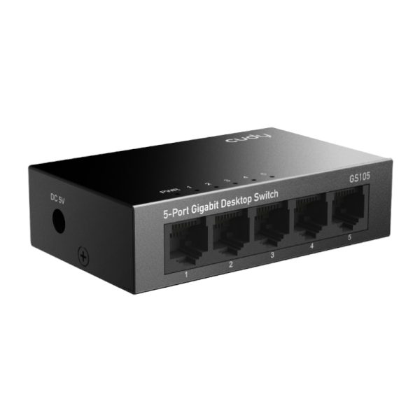 CUDY 5-Port Gigabit Metal  Switch