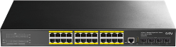 CUDY GS5024PS4 24-Port Layer 3 Managed Gigabit PoE+ Switch with 4 10G SFP Slots, 400W