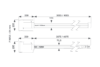 HA12PP Kit pour portes sectionnelles, 24 Vcc, force 1200 N. Radio intégrée. Comprend : 2x KPLAY4R