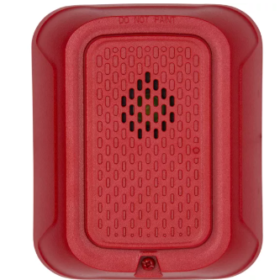 ESSER SIRENE rouge 4x4