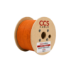 UUTP-LSZH-ORANGE – Câble Réseau CAT6 U/UTP LSZH Orange Cuivre CCS KABLO