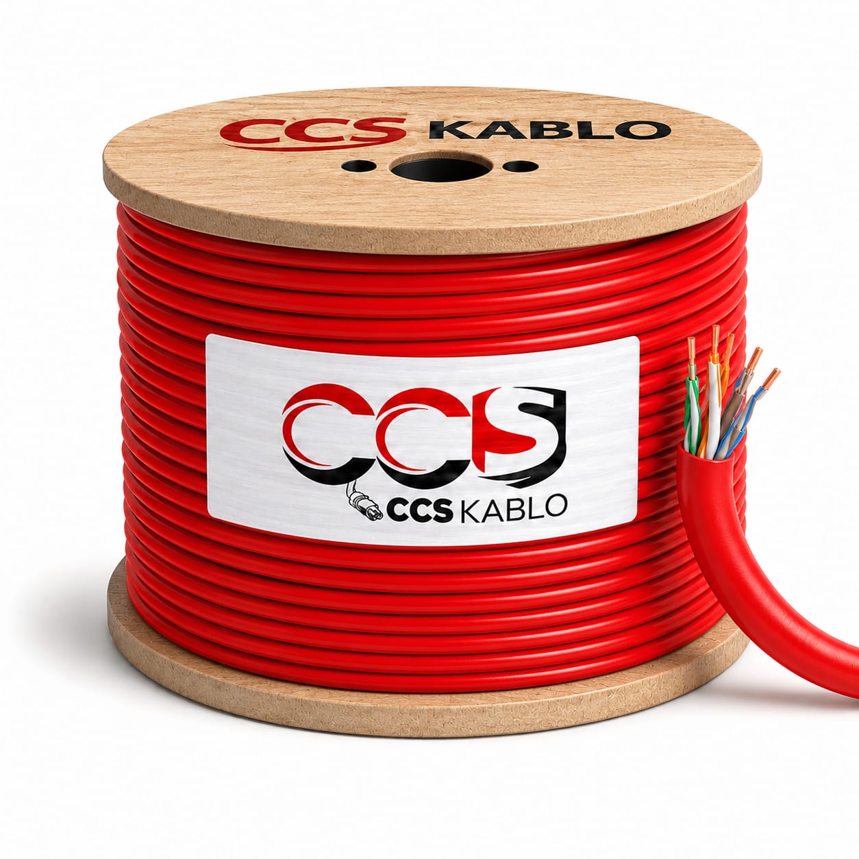 Câble Rouge d’Incendie 2×AWG20 Certifié CCS KABLO