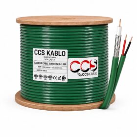 KX6-1+2C – Câble Coaxial avec Alimentation CCTV CCS KABLO