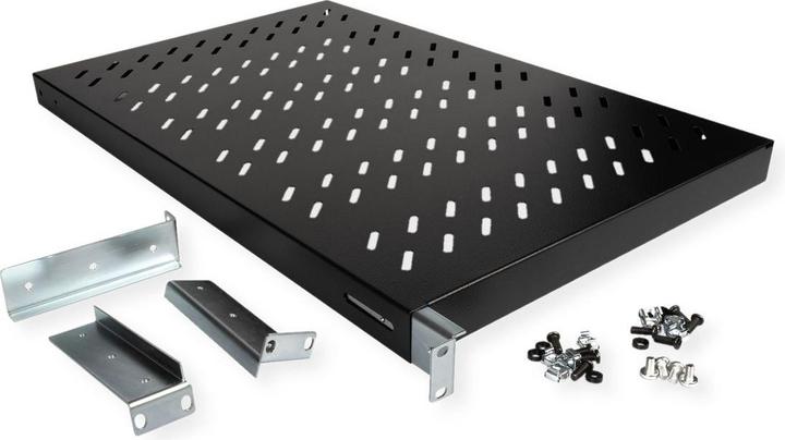 GERMA GM.RMR01U40 - 19'' 1U D:400MM RACK MOUNT 2-POINT RACK / LOAD CAPACITY 30KG