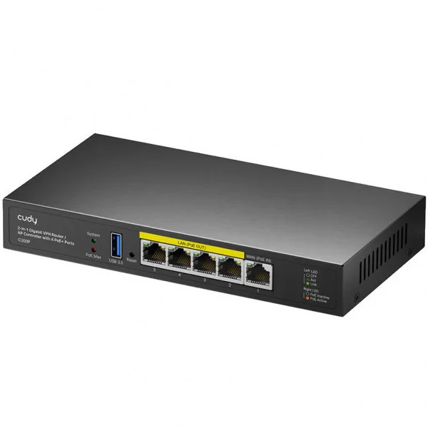 CUDY 2-IN-1 SMB Router / AP Controller