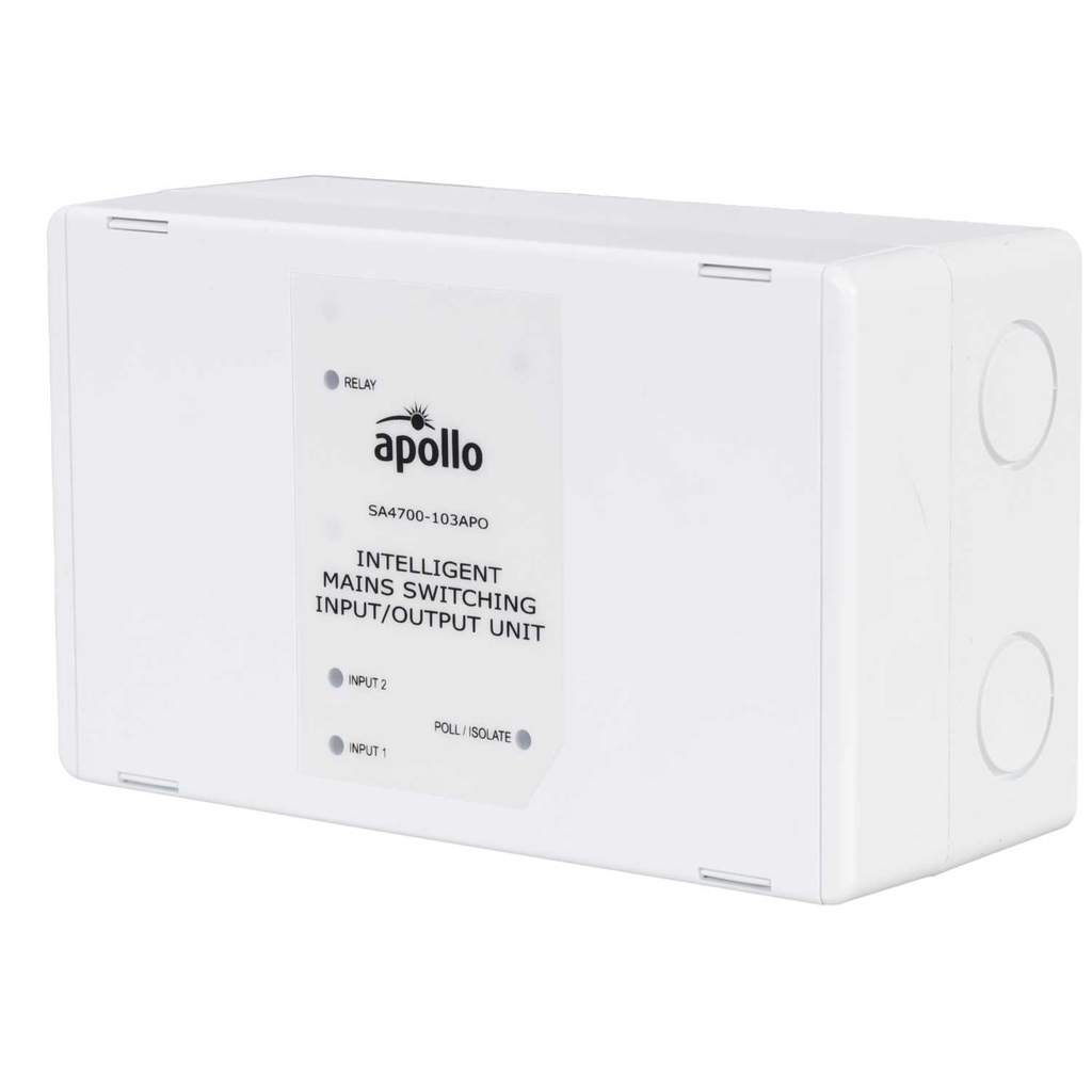 Module double Entrée/Sortie avec boîtier arrière et isolateur intégré 20 dispositifs – approuvé LPCBCode produit : SA4700-104IMC