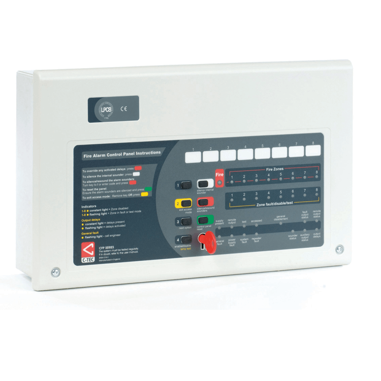 centrale detection incendie conventionnel CFP Standard 4 zones
Code de commande : CFP704-4