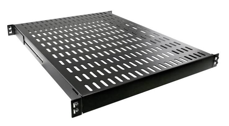 GERMA GM-SBR60 - 19'' D:600MM FIXED SHELF WITH 4-POINT CONNECTION - LOAD CAPACITY 50KG