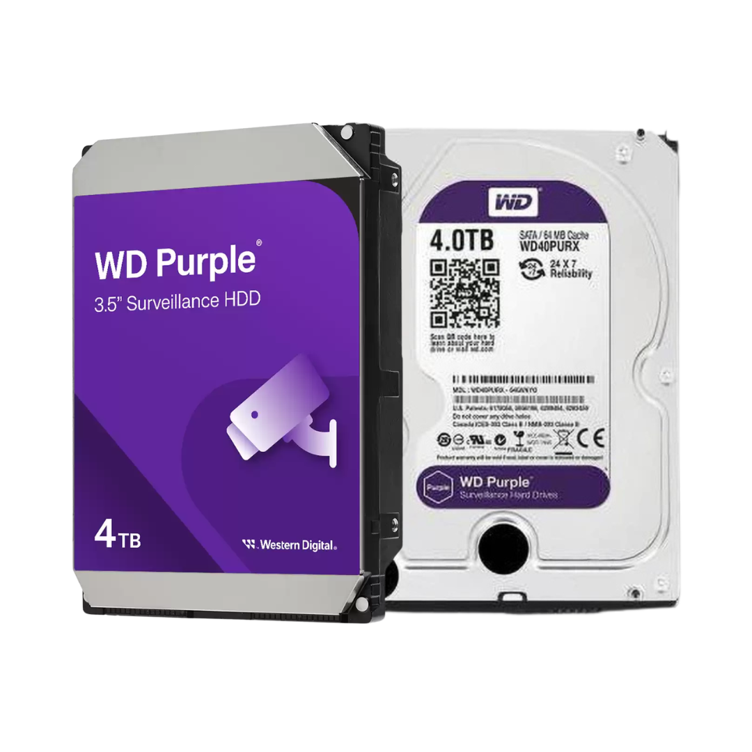 WD40PURZ – Disque Dur Surveillance 4 To