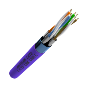 F/FTPC6LPRL500 – Câble F/FTP 6ACAT LSZH Violet RAL4005