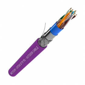 S-FTPC6ALSPRL50 S/FTP PE extérieur Cat 6A
