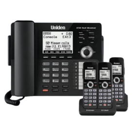 AT4801 + 3 AT480S – Standard Téléphonique Sans Fil DECT 4 Lignes Professionnel
